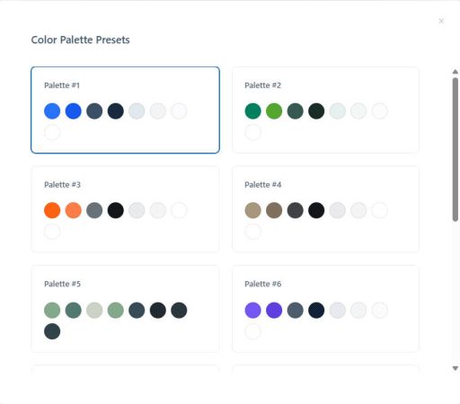 Blocksy Customize General Options Colors 颜色设置