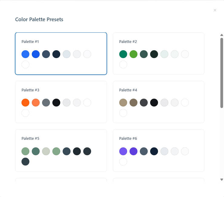 Blocksy Customize General Options Colors 颜色设置