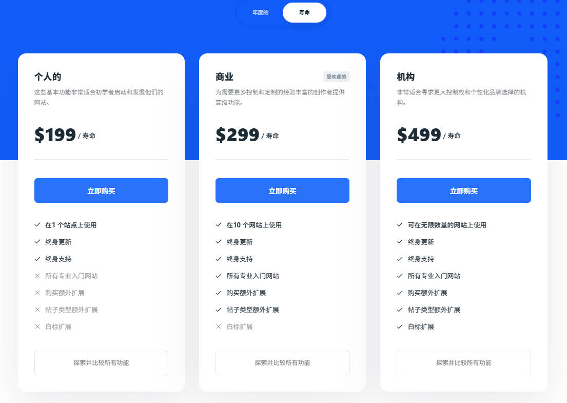 Blocksy Pro lifetime Pricing.jpg