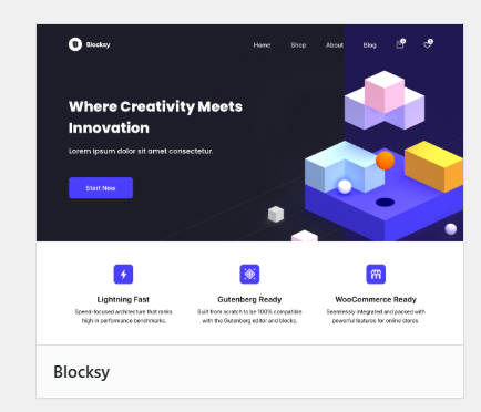从WordPress 主题库中下载和安装Blocksy 主题