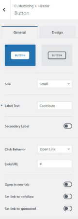 Blocksy Header Elements – Button 按钮元素